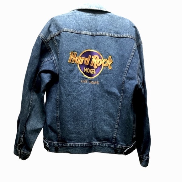 VINTAGE HARD ROCK Jackets & Blazers - HARD ROCK LAS VEGAS VINTAGE DENIM JACKET